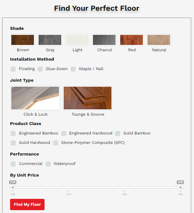 SelkirkFloors Search Form