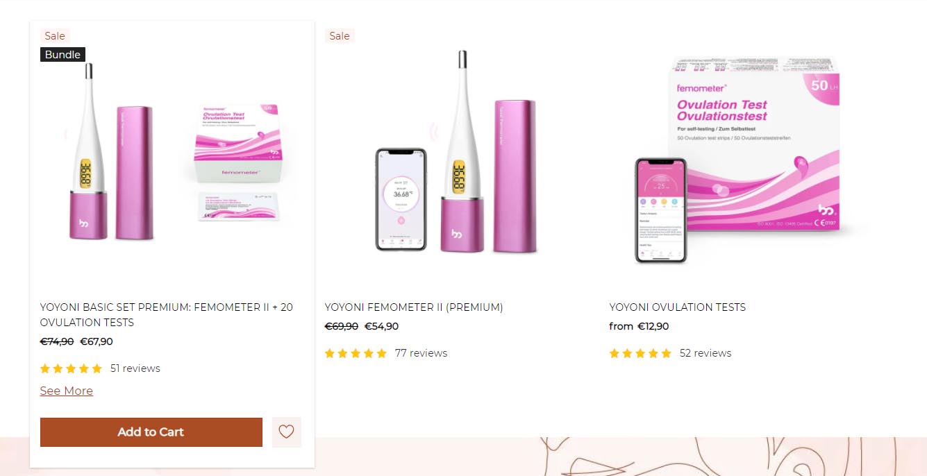 Yoyoni Featured Product on Hover